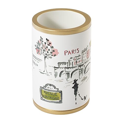 Nicole Miller City Girl Tumbler In White