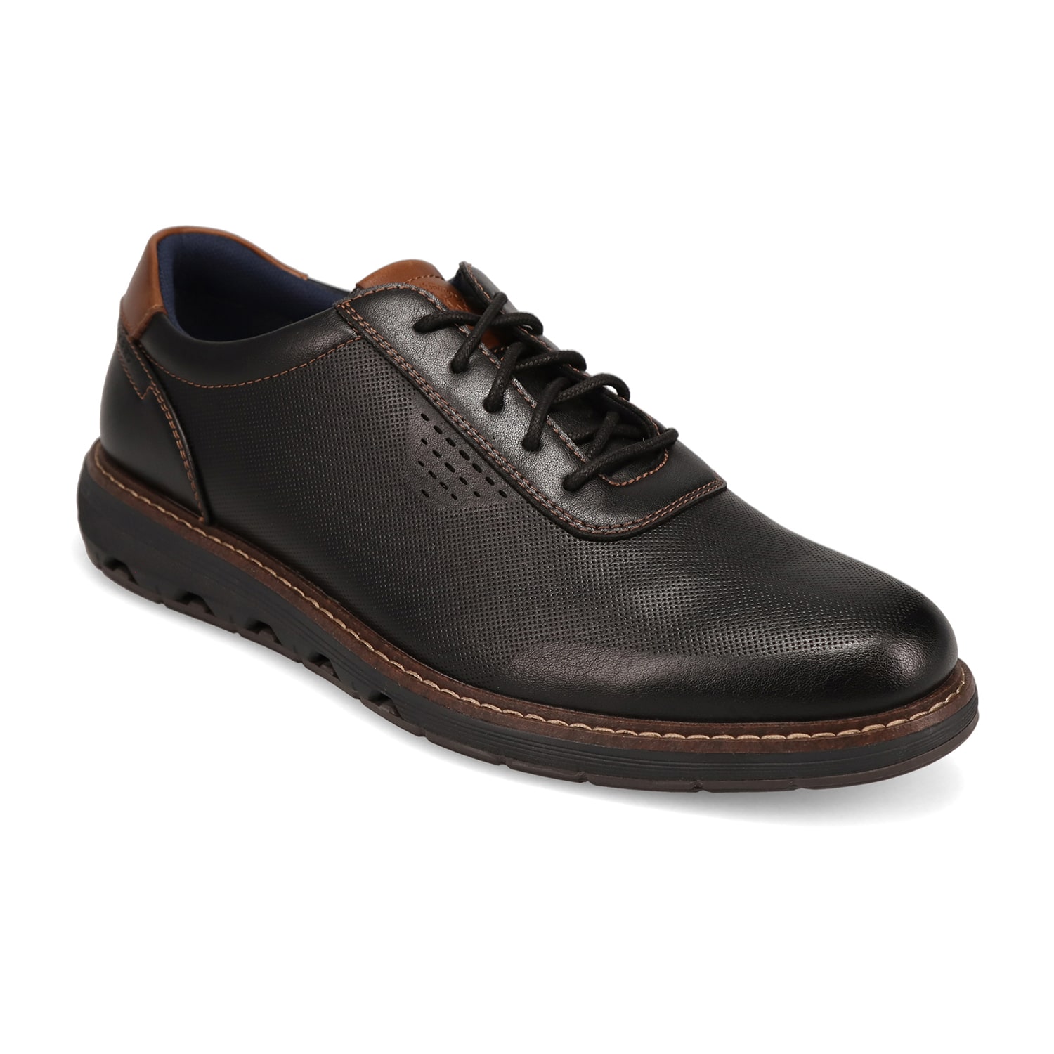 Dockers Marlon Mens Almond Closed Toe Oxford Shoes