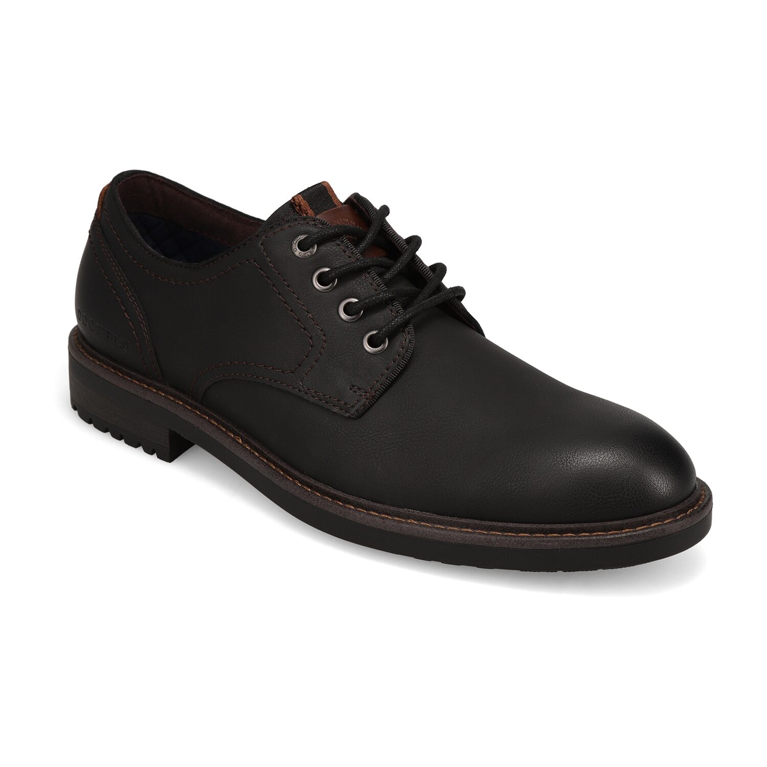 Dockers Benjamin Mens Round Closed Toe Oxford Shoes