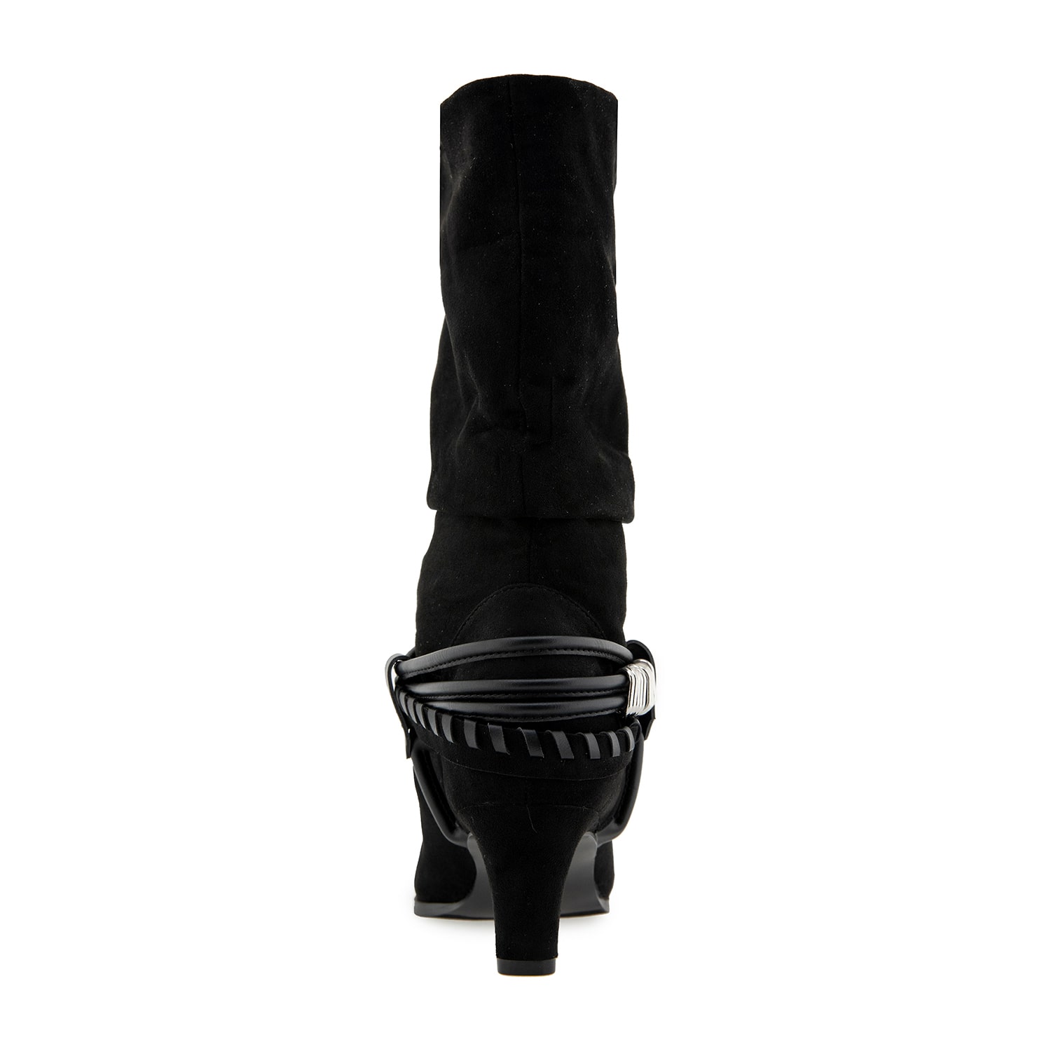 RM Rebecca Minkoff Womens Nicole Chunky Heel Slouch Boots