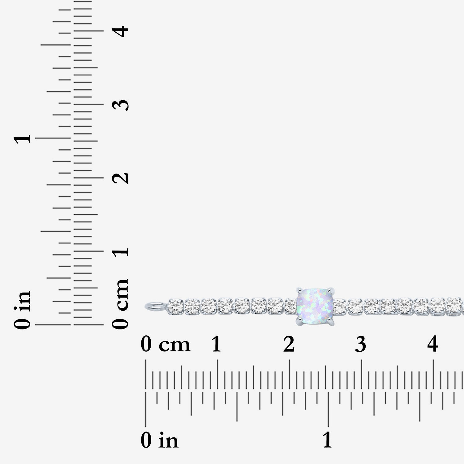 Yes, Please! Womens Pure Silver Over Brass 7.5 Inch Solid Chain Bracelet