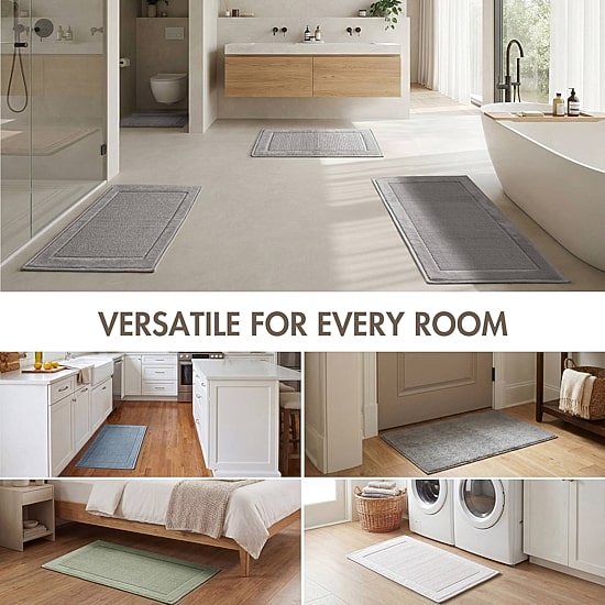 Madison Park Sanctuary Cotton Woven Bath Rug