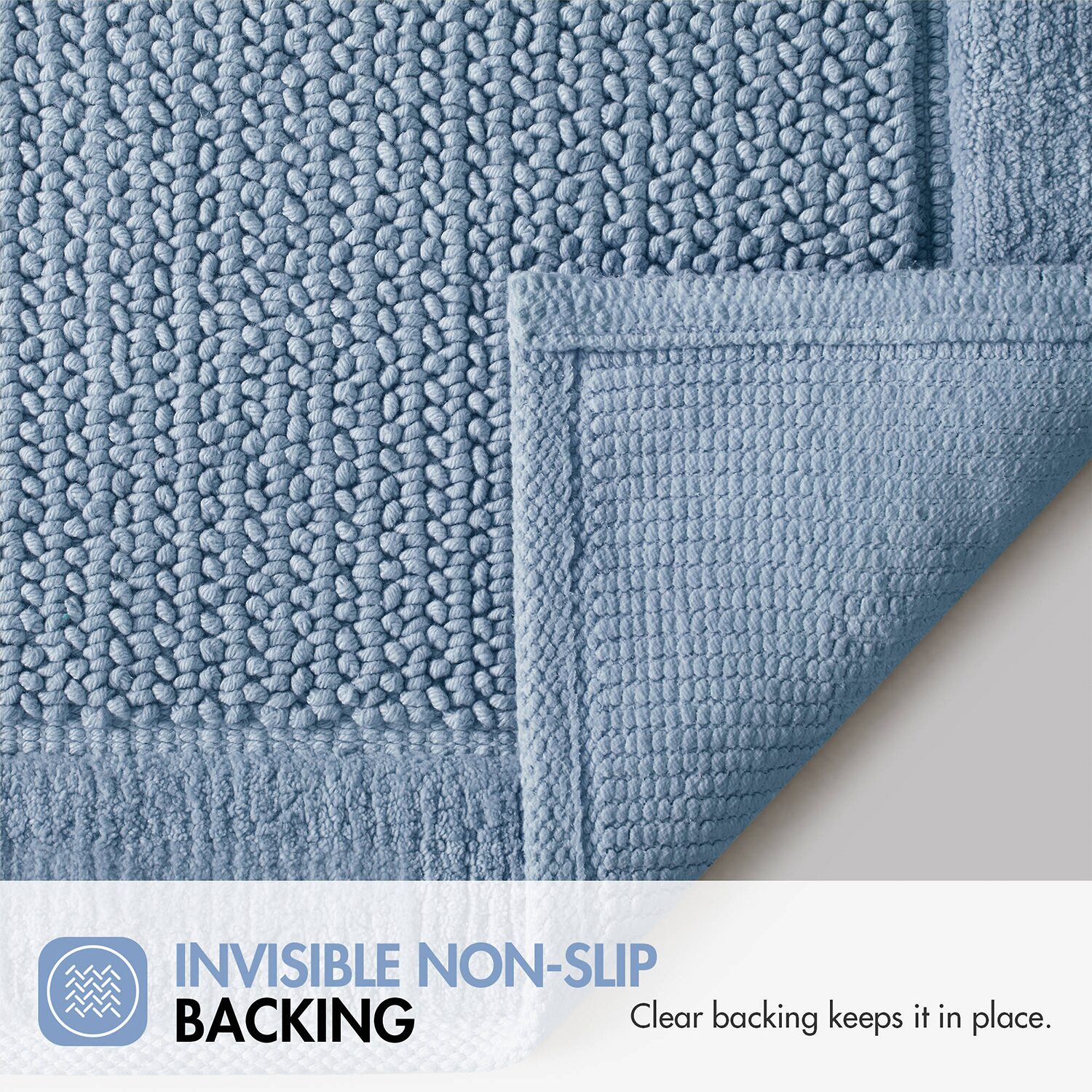 Madison Park Sanctuary Cotton Woven Bath Rug