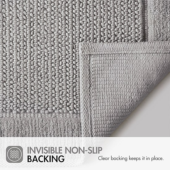 Madison Park Sanctuary Cotton Woven Bath Rug