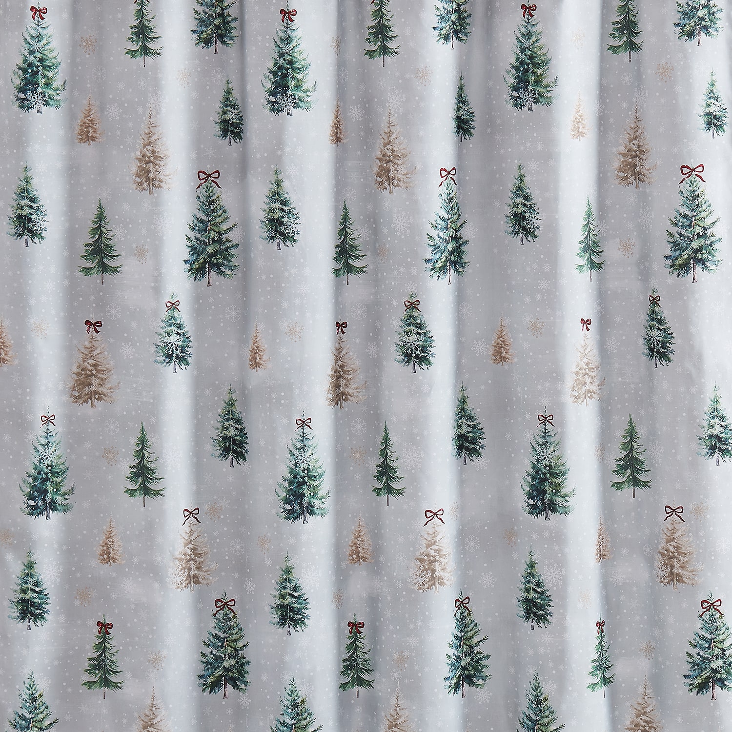 Avanti Snowy Pines Shower Curtain