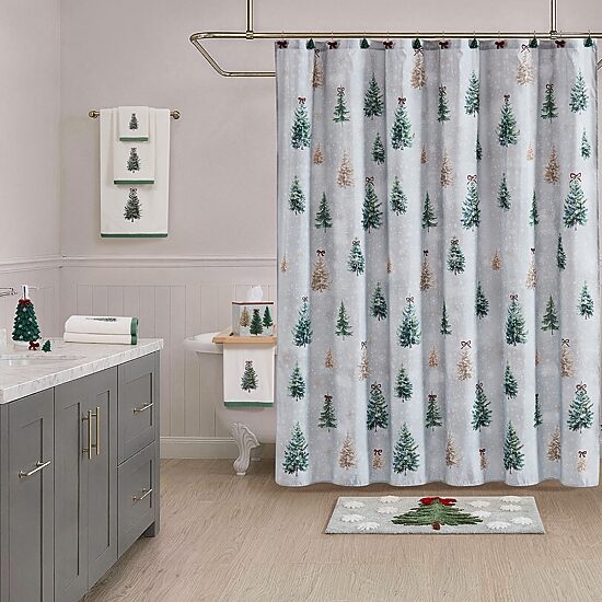 Avanti Snowy Pines Bath Rug