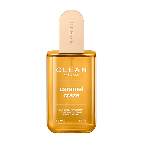 CLEAN Caramel Craze Hair&Body Perfume Mist, 8.0oz