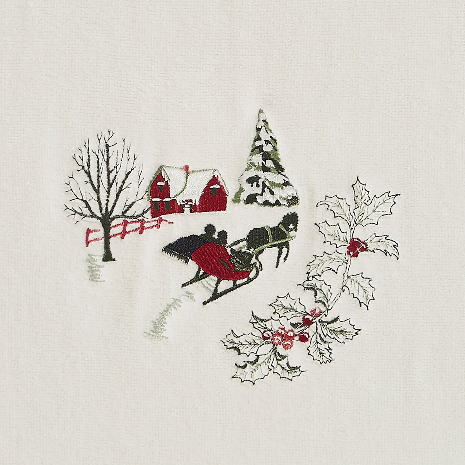 Avanti Yuletide Bath Towel