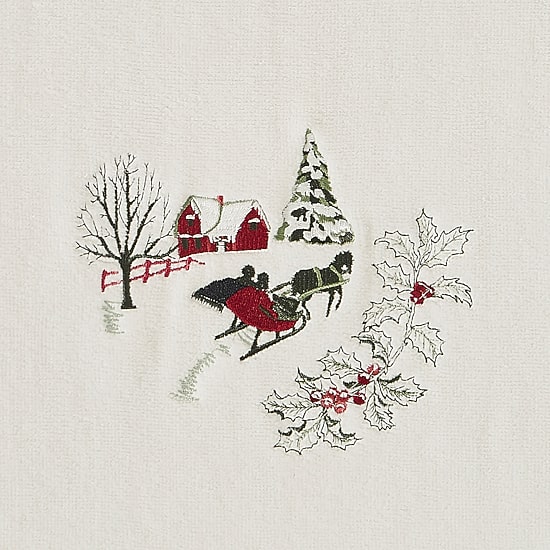 Avanti Yuletide Bath Towel