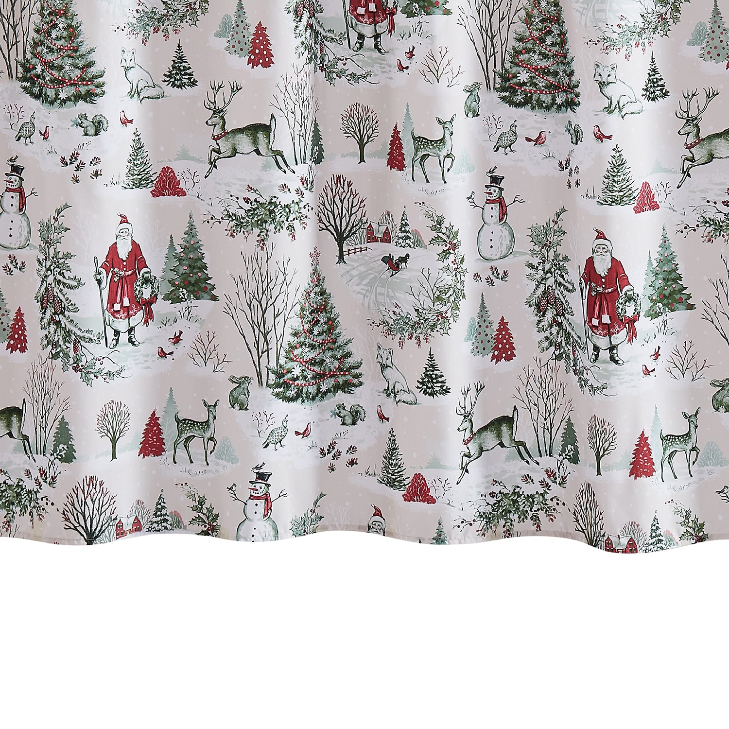 Avanti Yuletide Shower Curtain
