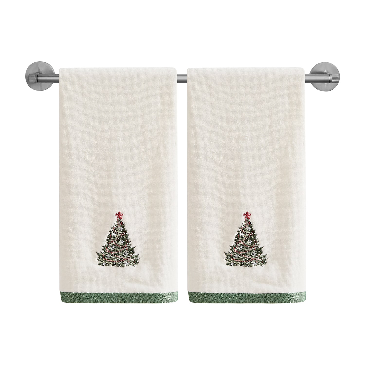Avanti Yuletide 2 Pack Hand Towel