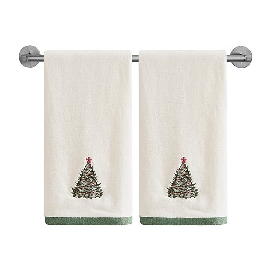 Avanti Yuletide 2 Pack Hand Towel