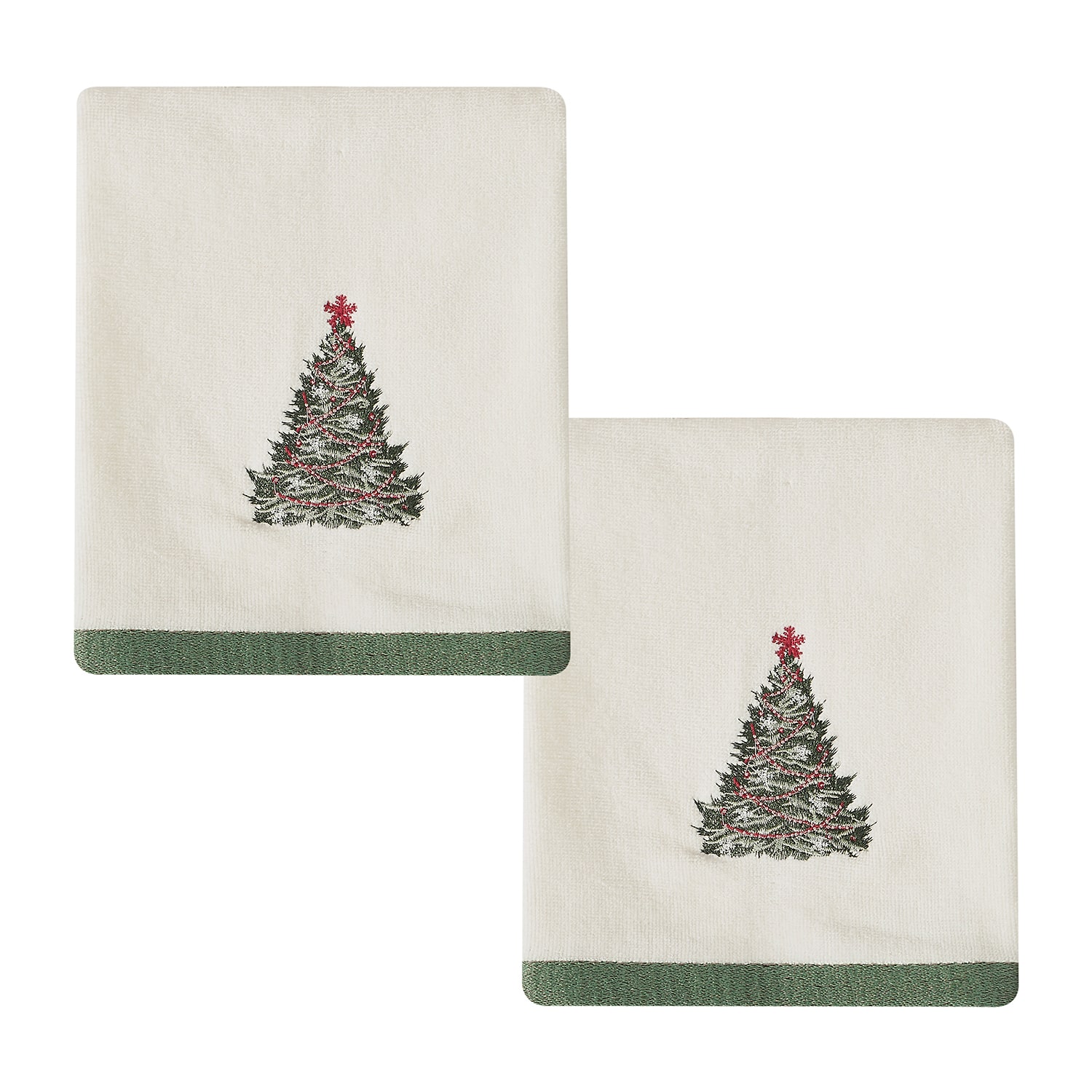 Avanti Yuletide 2 Pack Hand Towel