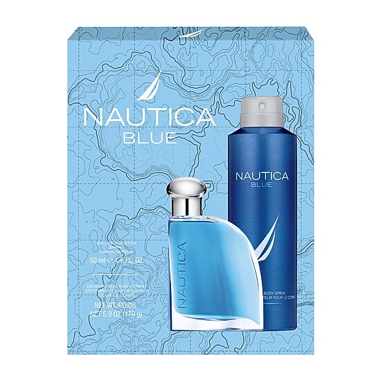 Nautica Blue Men's Eau de Toilette 2 pc. Giftset