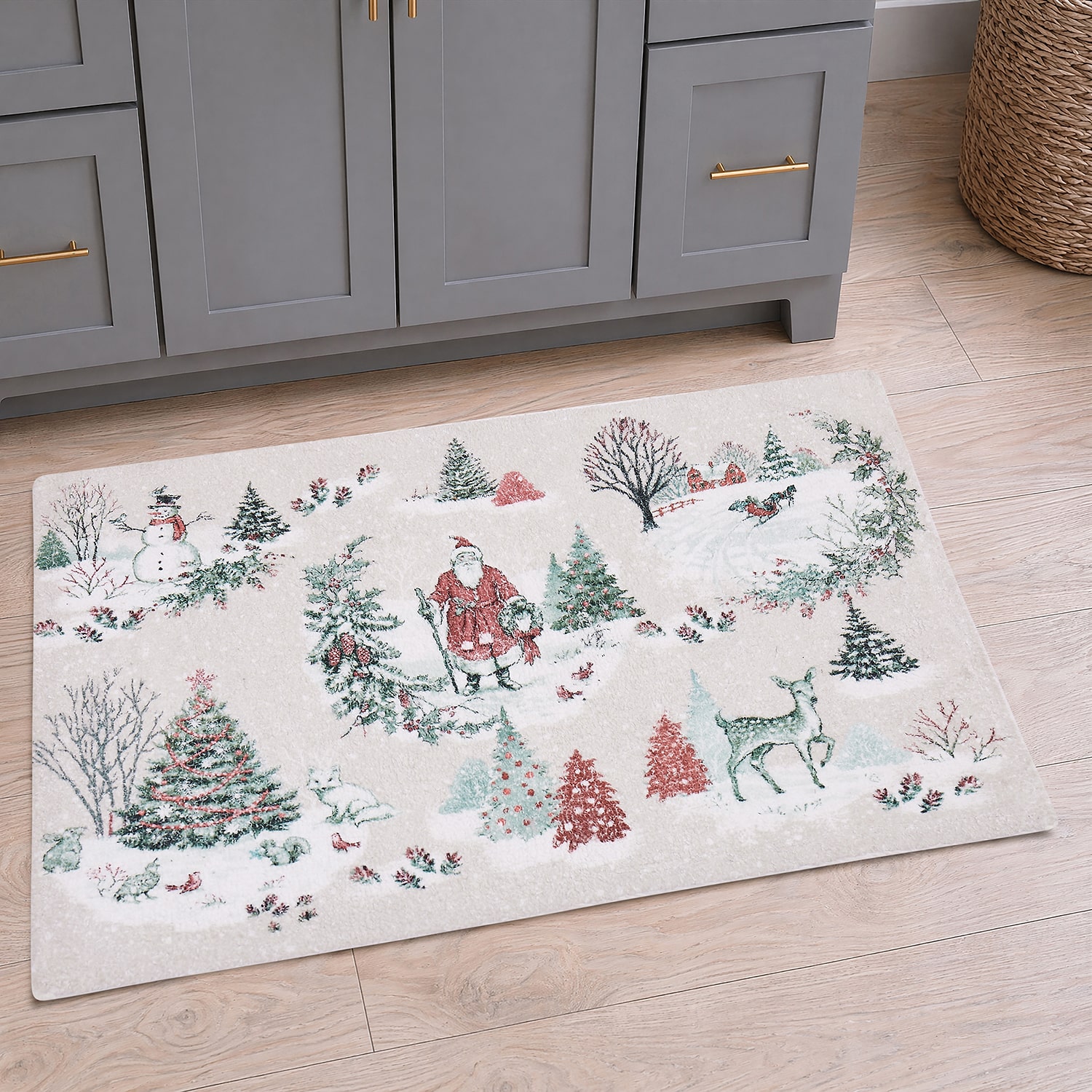 Avanti Yuletide Bath Rug