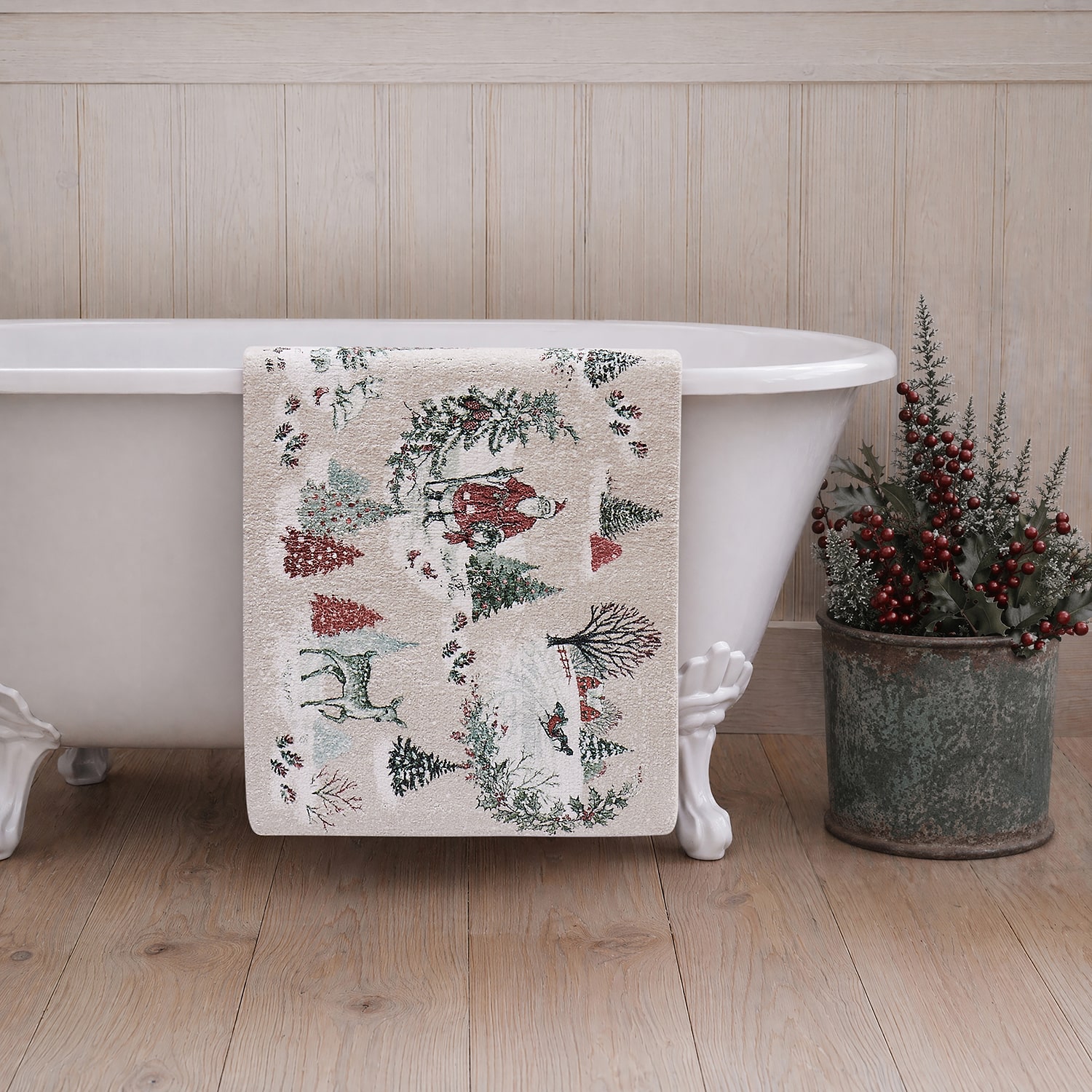 Avanti Yuletide Bath Rug