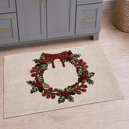 Avanti Patchwork Plaid Bath Rug