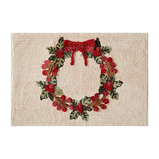 Avanti Patchwork Plaid Bath Rug