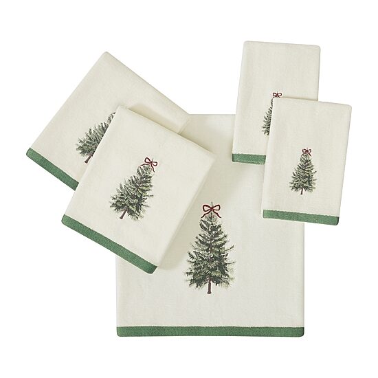 Avanti Snowy Pines 2 Pack Hand Towel