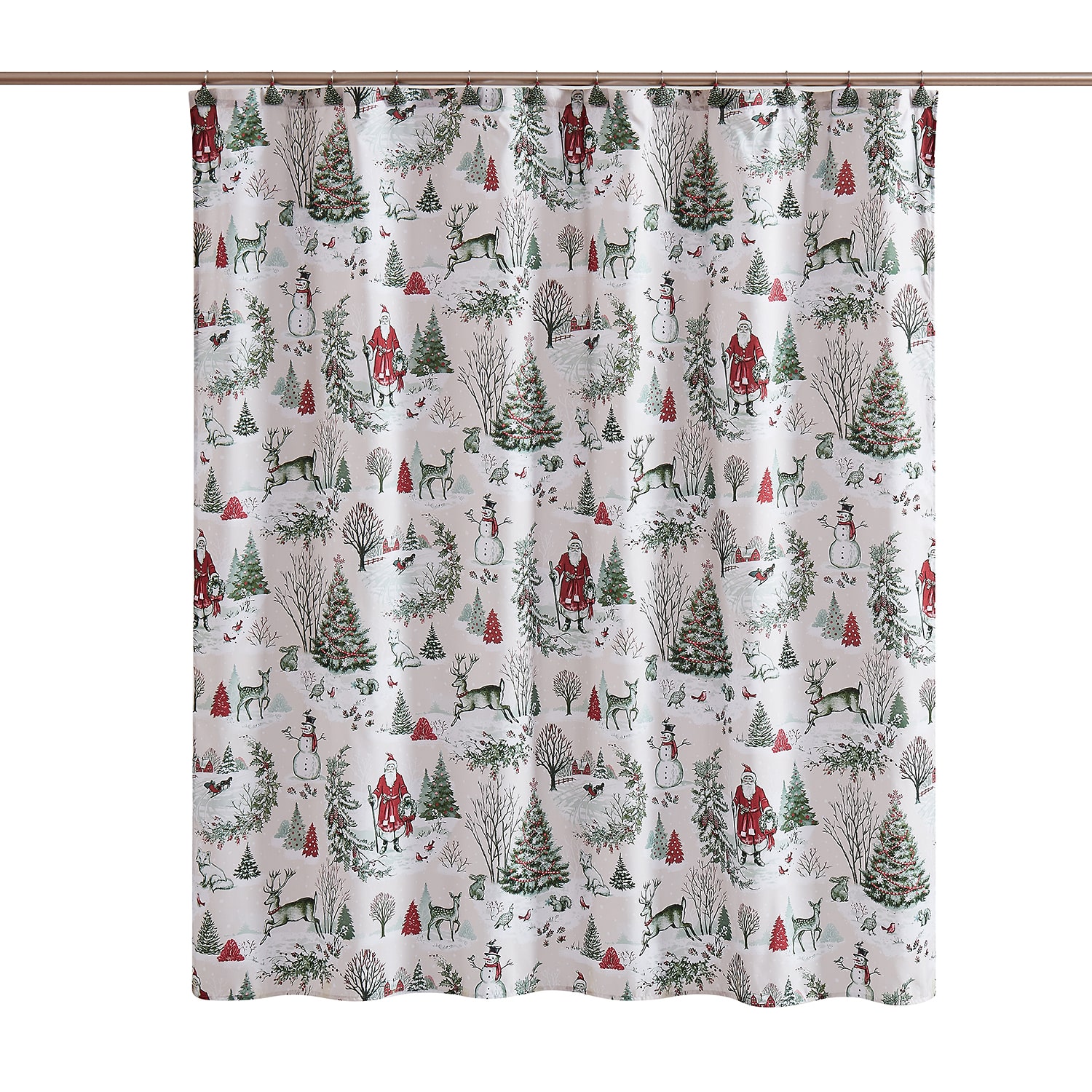 Avanti Yuletide Shower Curtain