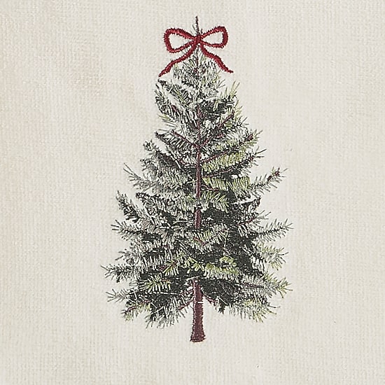Avanti Snowy Pines 2 Pack Hand Towel