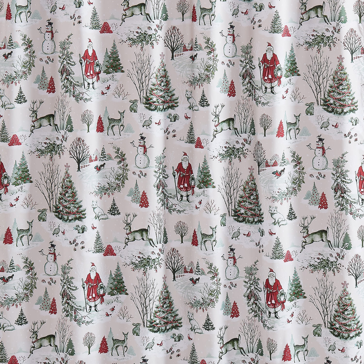 Avanti Yuletide Shower Curtain