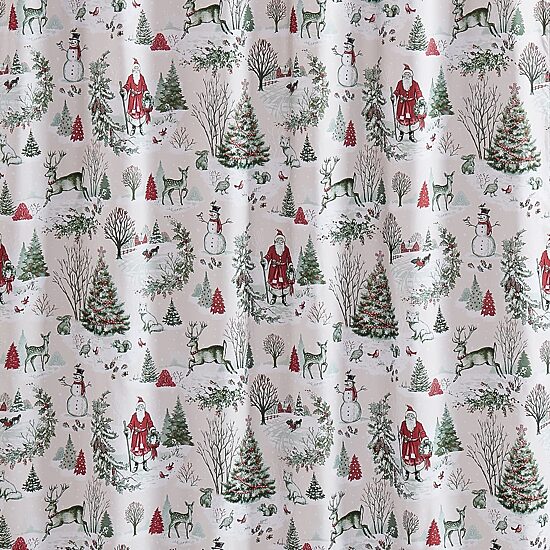 Avanti Yuletide Shower Curtain