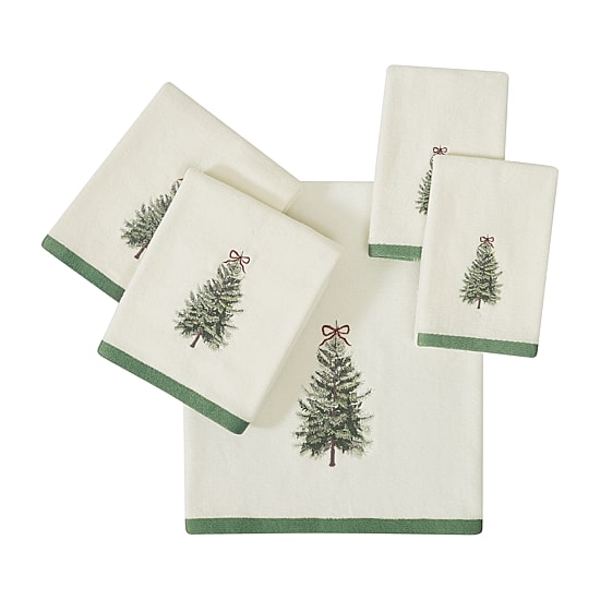 Avanti Snowy Pines Bath Towel