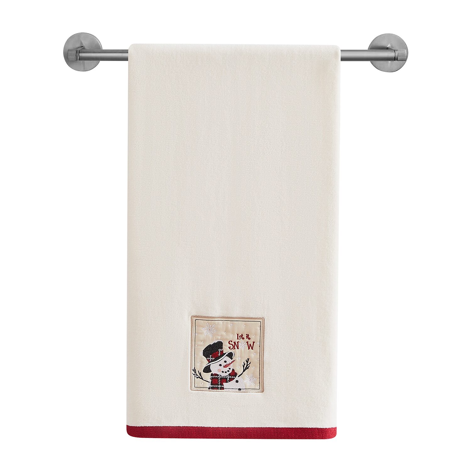 Avanti Patchwork Plaid Bath Towel