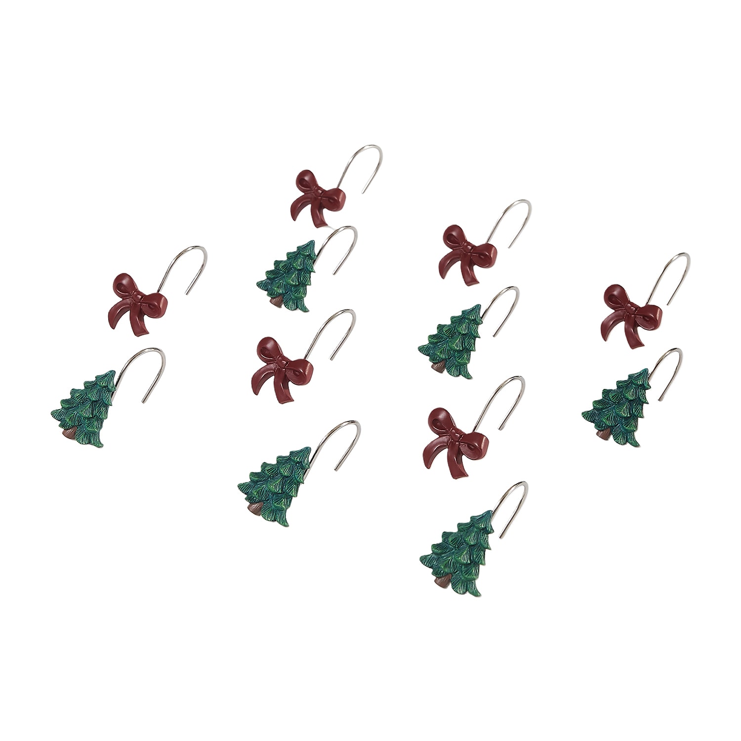 Avanti Snowy Pines Shower Curtain Hooks