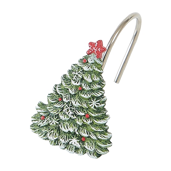 Avanti Yuletide Shower Curtain Hooks