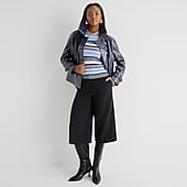 Worthington Womens Faux Leather Lightweight Jacket