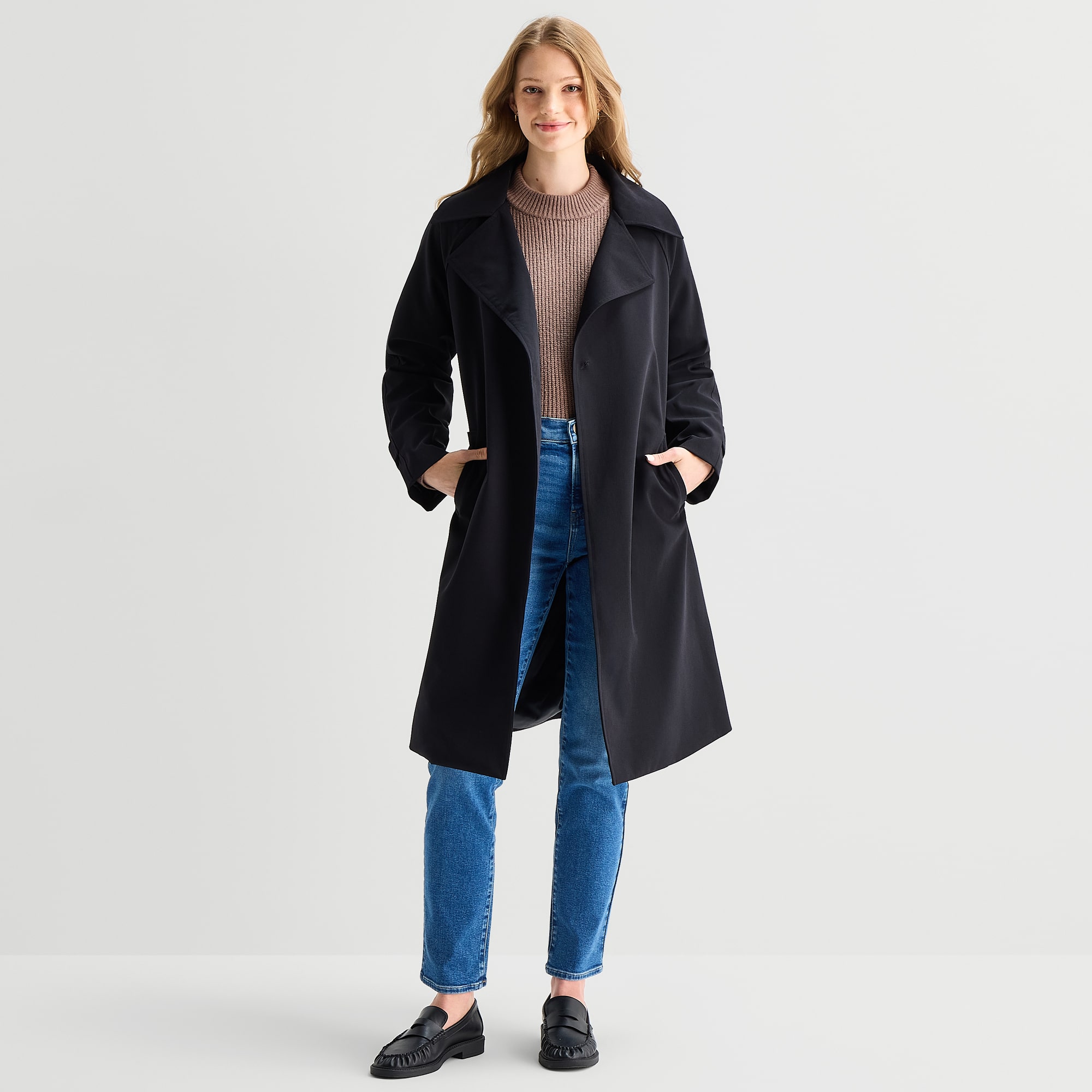 A.N.A Womens Trench Coat