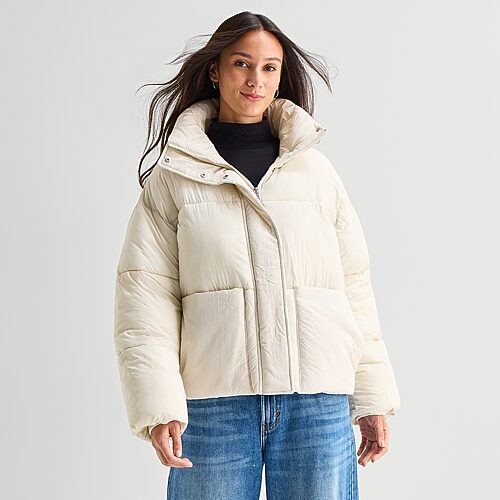 Ana Womens Jacket In Beige