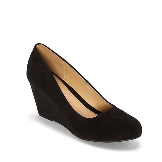CL by Laundry Nima Womens Round Closed Toe Block Heel Pumps