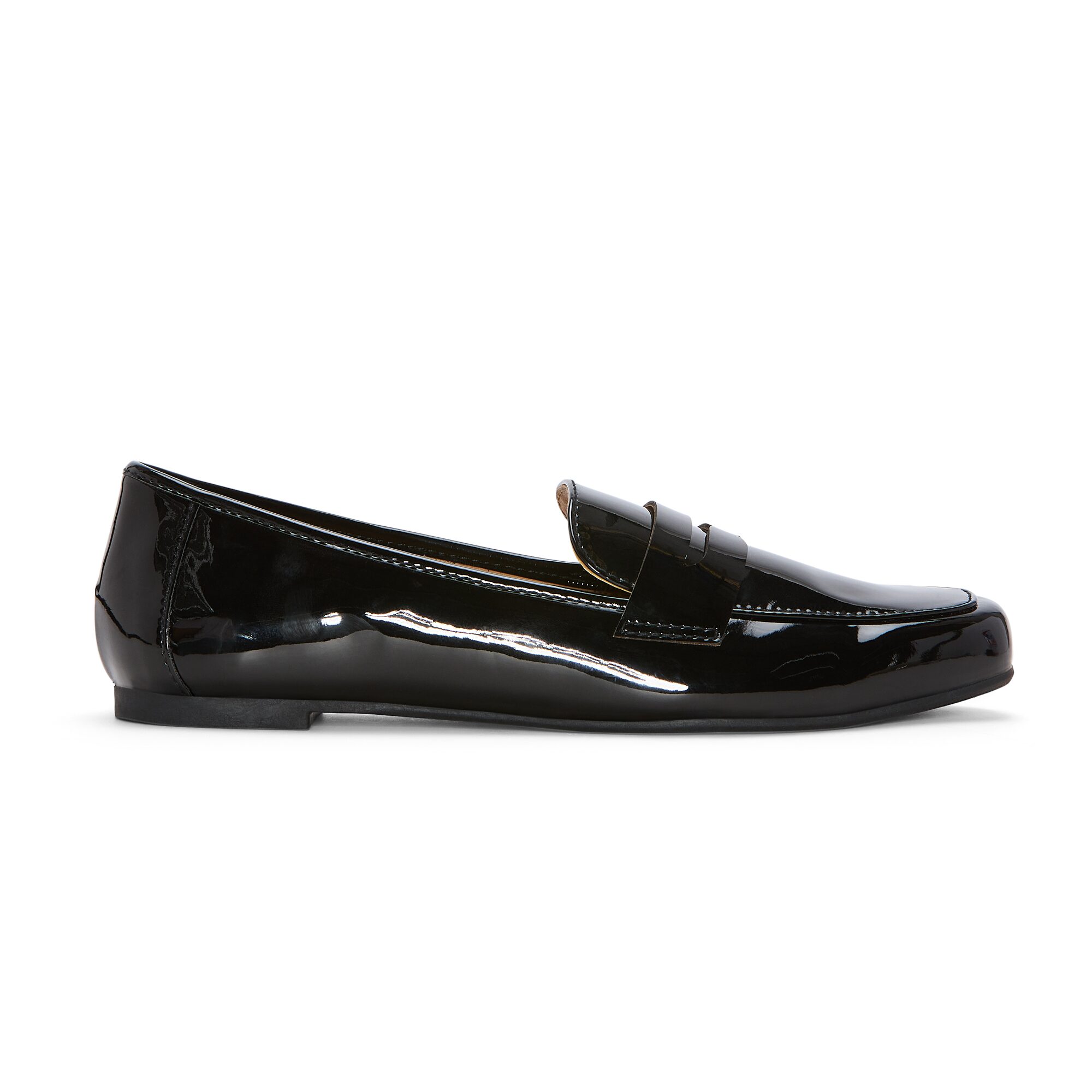 A.N.A Faux Leather Penny\N Womens Square Closed Toe Loafers