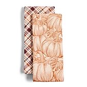 Layerings Autumn Etching 2-pc. Kitchen Towel Set