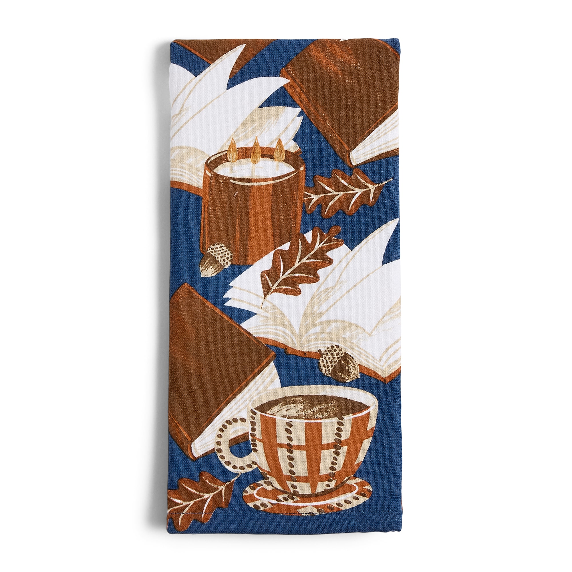 Layerings Autumn Leaves Coffee Beans2-pc. Kitchen Towel Set