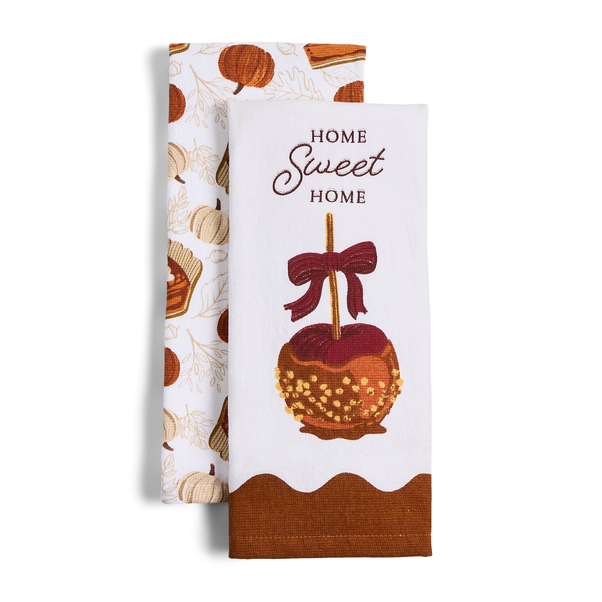 Layerings Caramel Apple 2-pc. Kitchen Towel Set