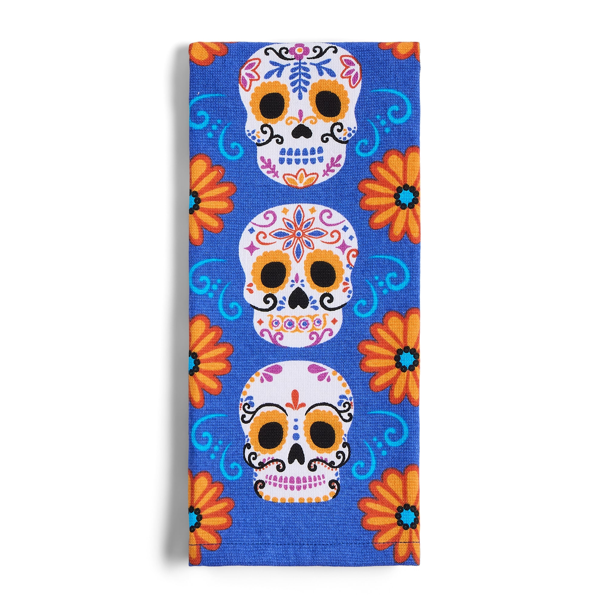 Layerings Sugar Skulls 2-pc. Kitchen Towel Set