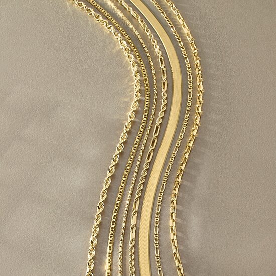 Unisex Adult 14K Gold 24 Inch Box Chain Necklace
