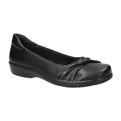 Easy Street Paulie Womens Round Closed Toe Slip-on Shoe In Black
