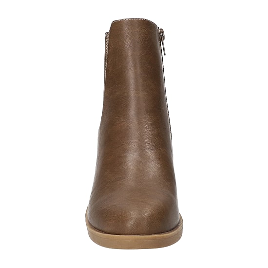 Easy Street Womens Tulsa Block Heel Booties