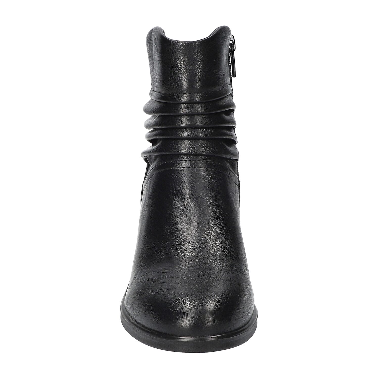 Easy Street Womens Bess Block Heel Booties