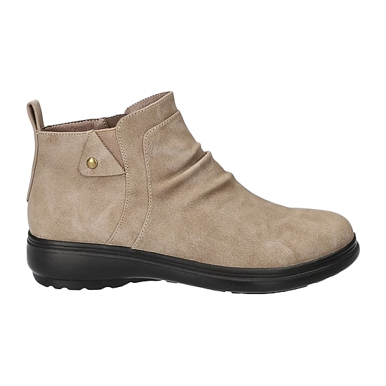 Easy Street Womens Ariadne Flat Heel Booties