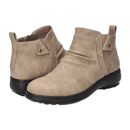 Easy Street Womens Ariadne Flat Heel Booties