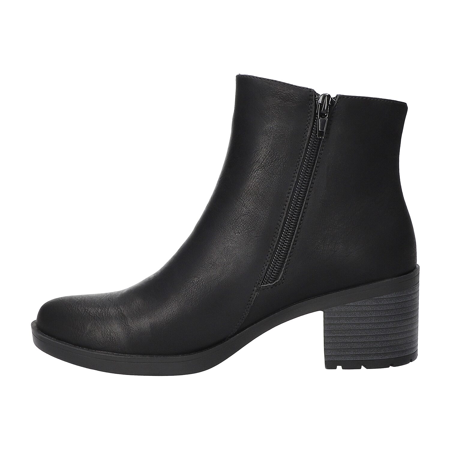 Easy Street Womens Tulsa Block Heel Booties