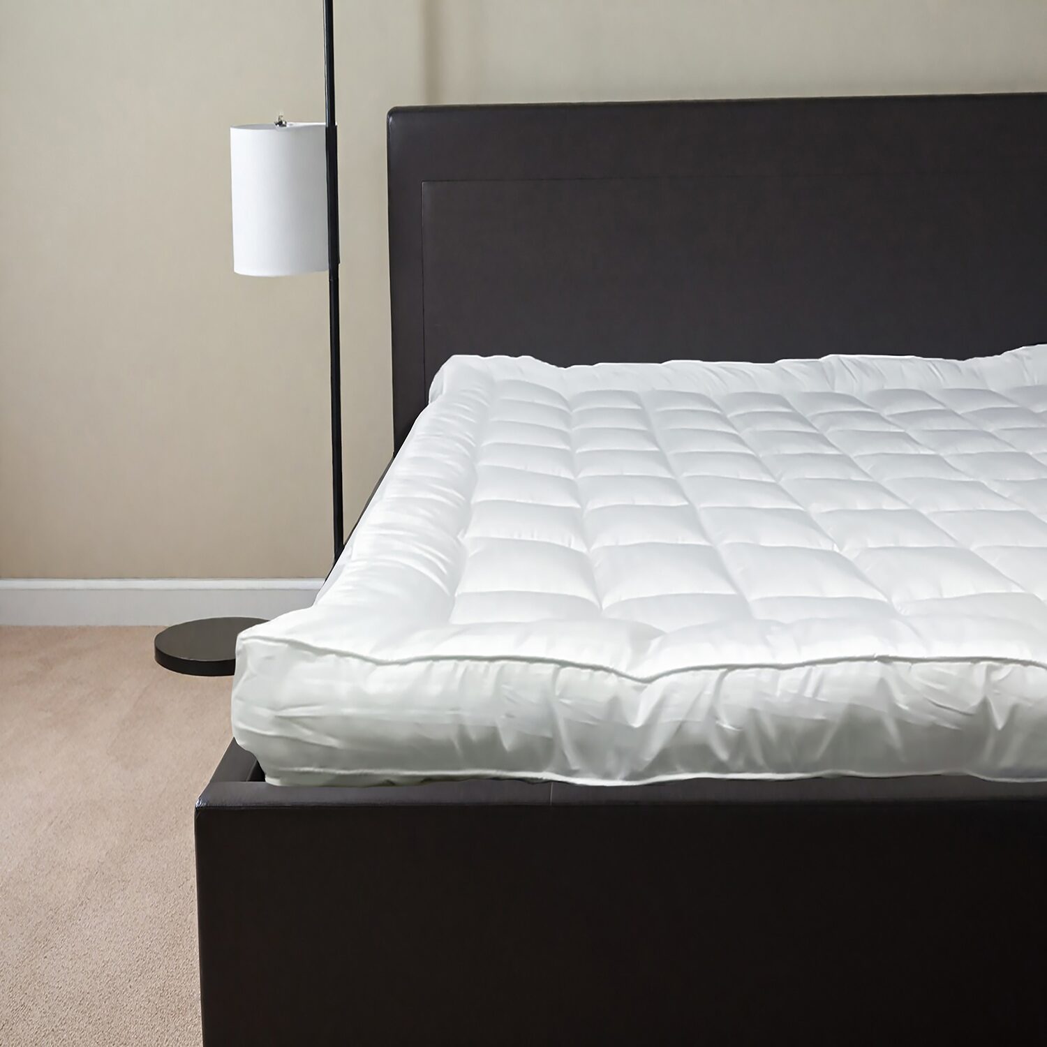 Pointehaven Cotton Percale Hypoallergenic Mattress Topper