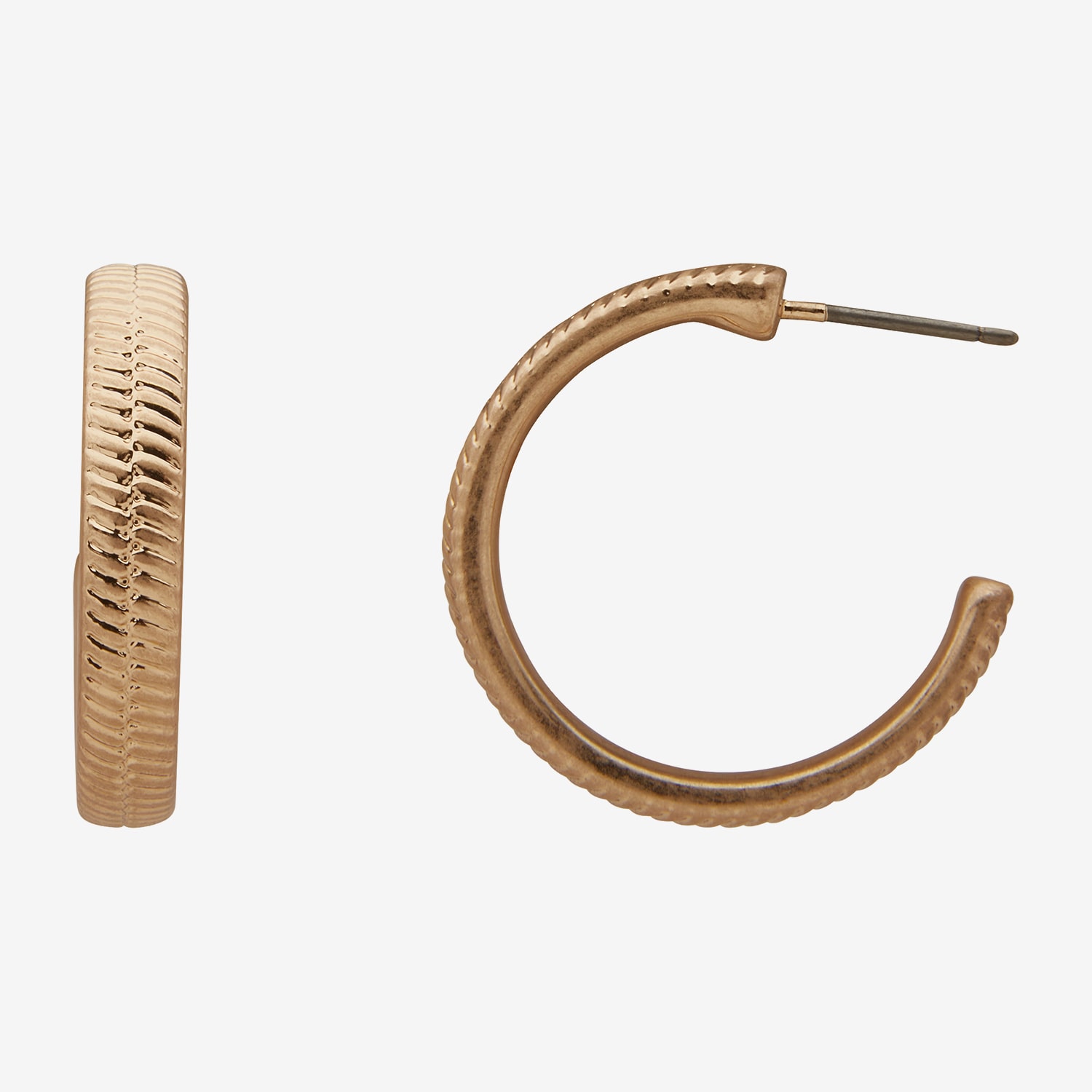 A.N.A Womens 23.3mm Hoop Earrings