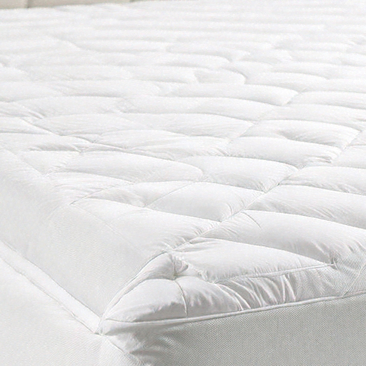 Pointehaven Cotton Percale Hypoallergenic Mattress Pad